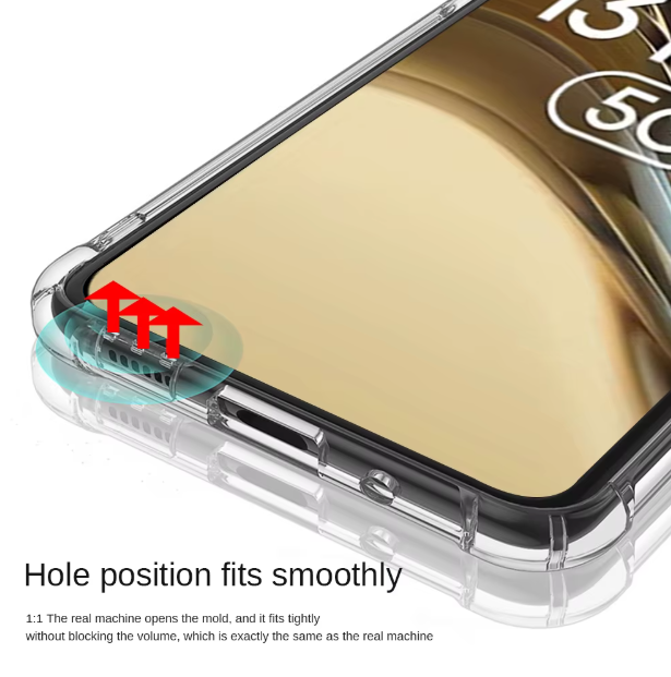 Carcasă transparentă pentru Realme 13 pro+ Plus, 13 pro 5G